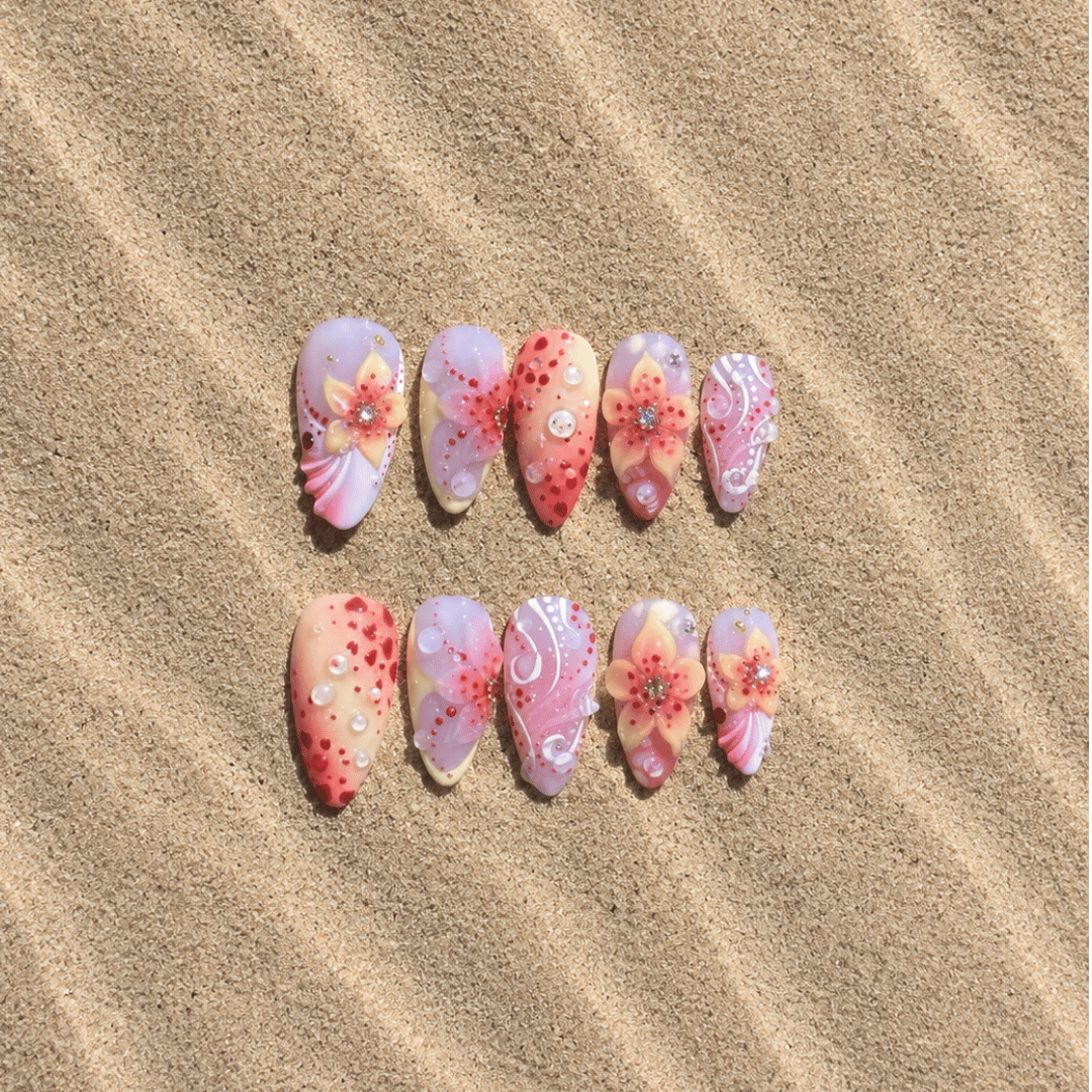 Bloom Bazaar – Press-On Nails NELI SUMMER 2026