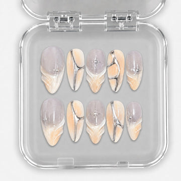 Crème Brûlée – Press-On Nails NELI SUMMER 2026
