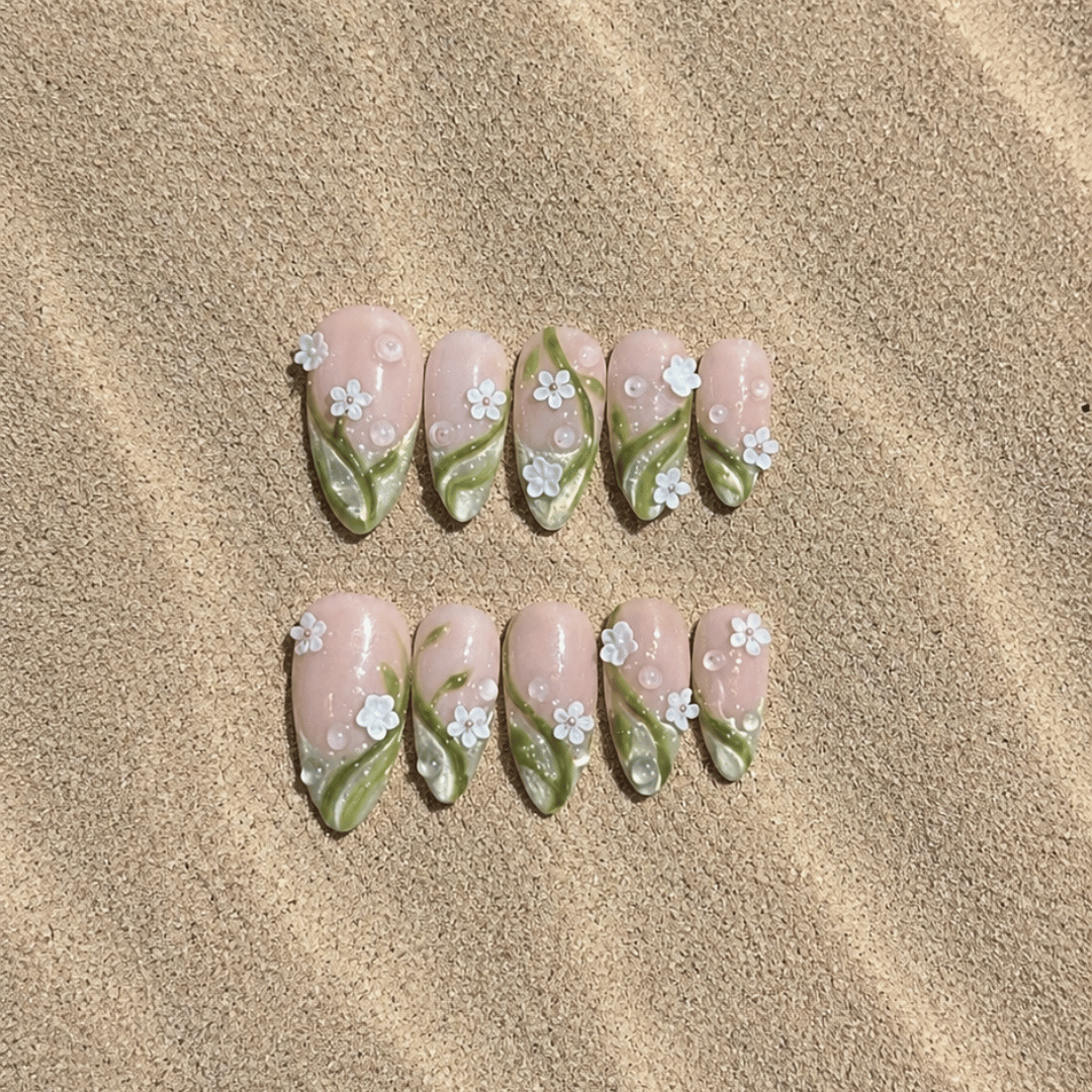 Garden Veil – Press-On Nails NELI SUMMER 2026