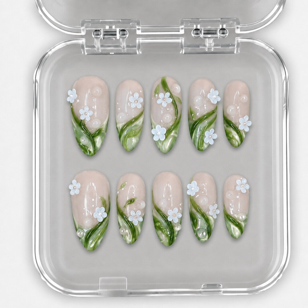Garden Veil – Press-On Nails NELI SUMMER 2026