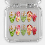 Hibiscus Tide – Press-On Nails NELI SUMMER 2026