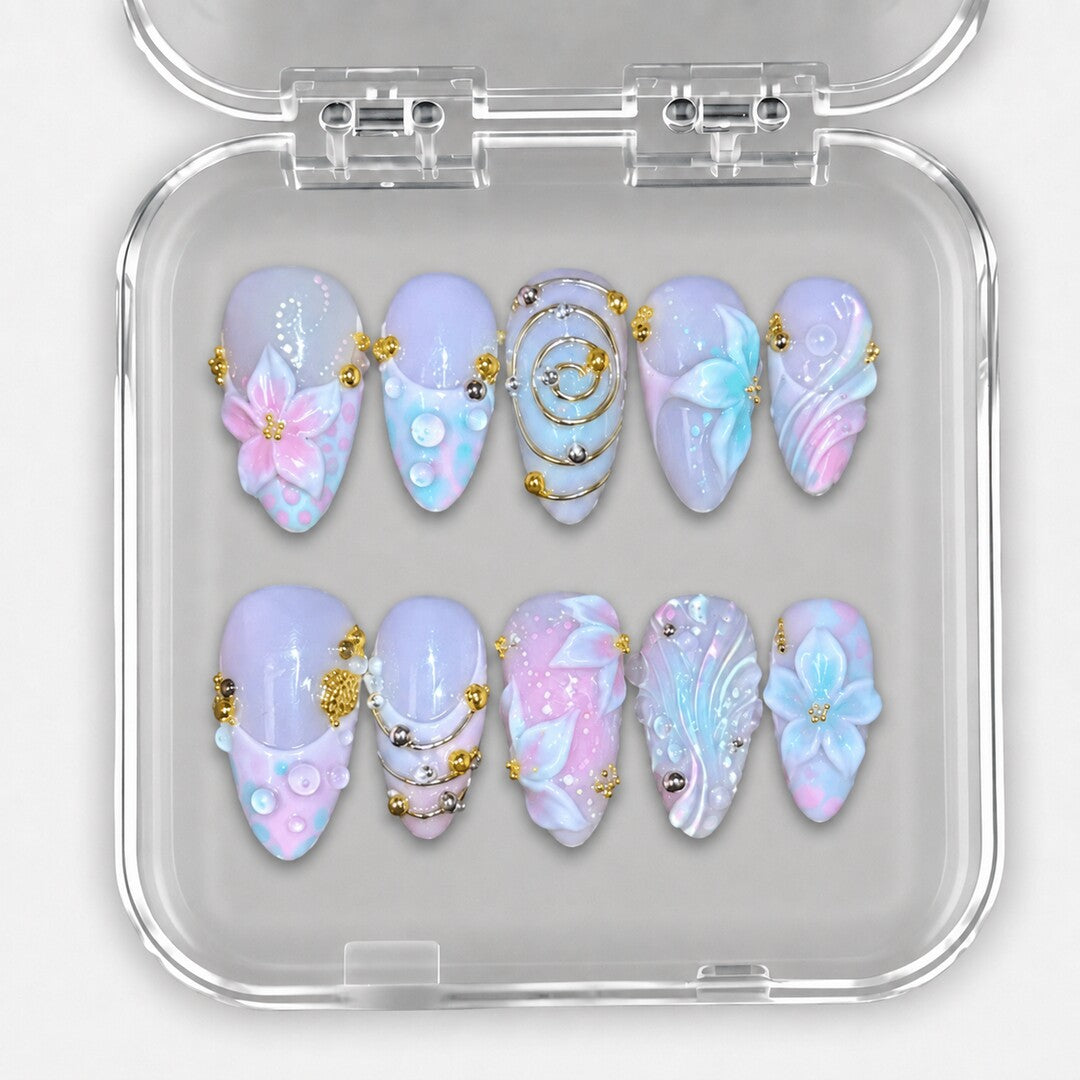 Rosewater – Press-On Nails NELI SUMMER 2026