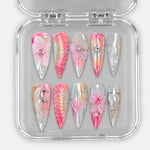 Sunset Petals – Press-On Nails NELI SUMMER 2026